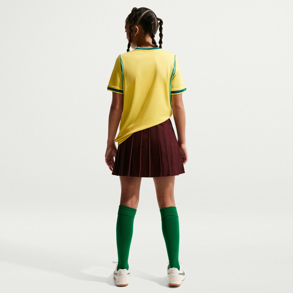 Brazil 2026 Stadium Home Big Kids' Nike Dri-FIT Soccer Replica Jersey