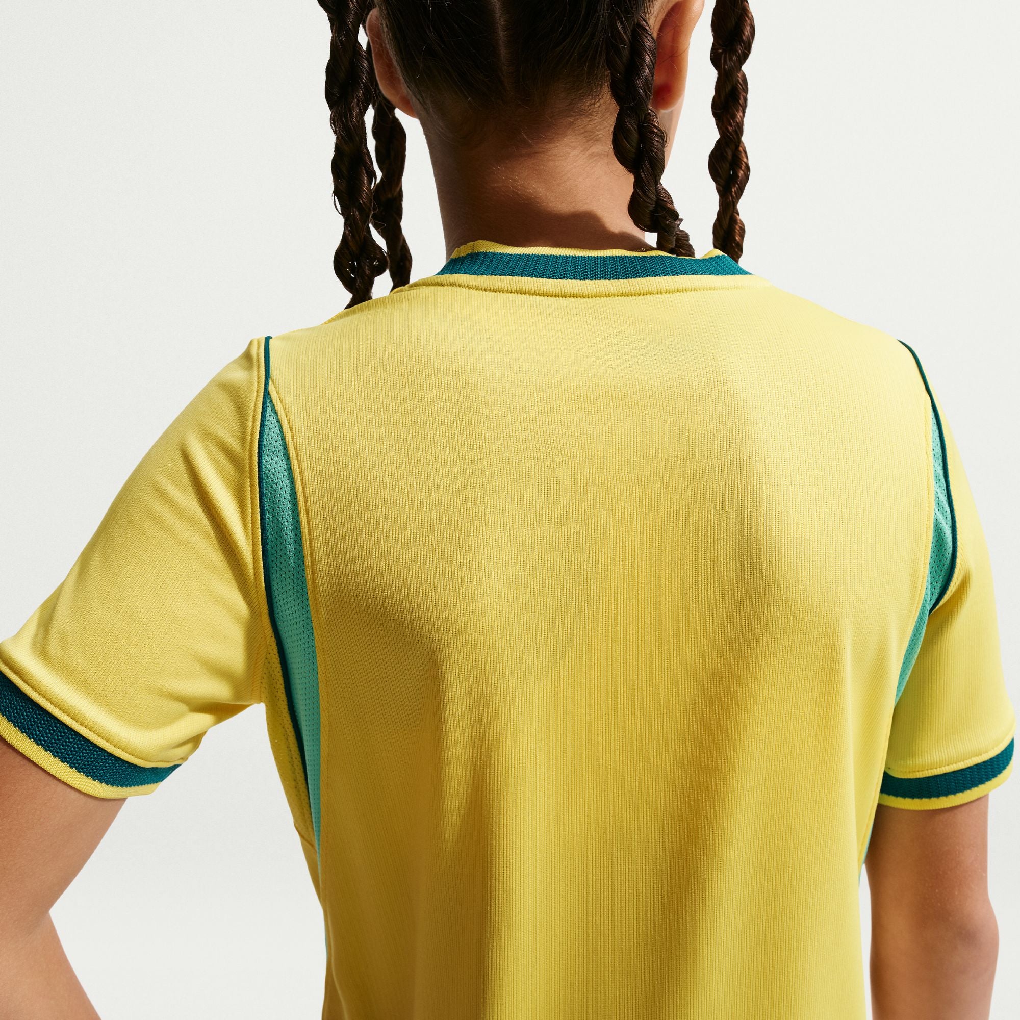 Brazil 2026 Stadium Home Big Kids' Nike Dri-FIT Soccer Replica Jersey