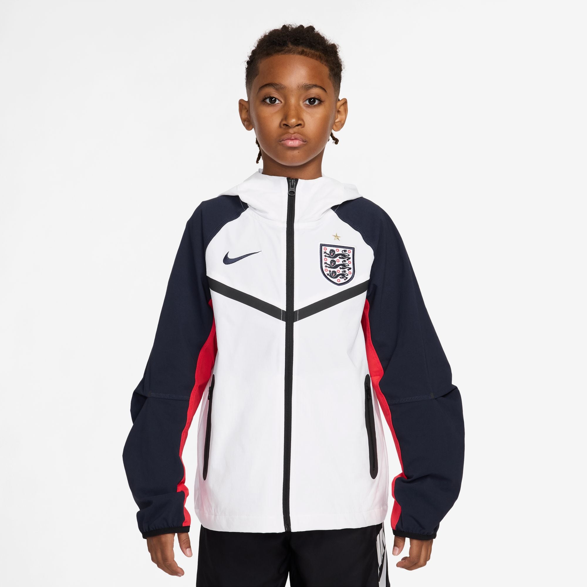 England Tech Older Kids' Nike Soccer Full-Zip Jacket