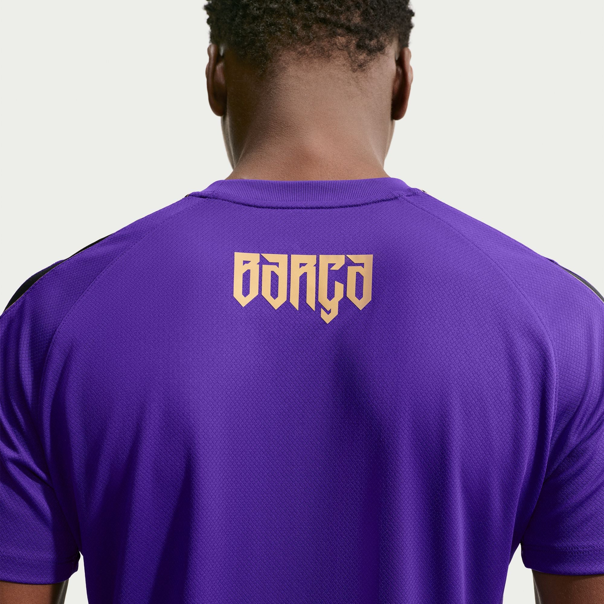 FC Barcelona Strike Away Men's Kobe Dri-FIT Football Short-Sleeve Top