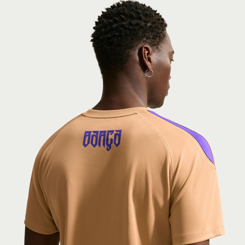 FC Barcelona Strike Away Men's Kobe Dri-FIT Football Short-Sleeve Top