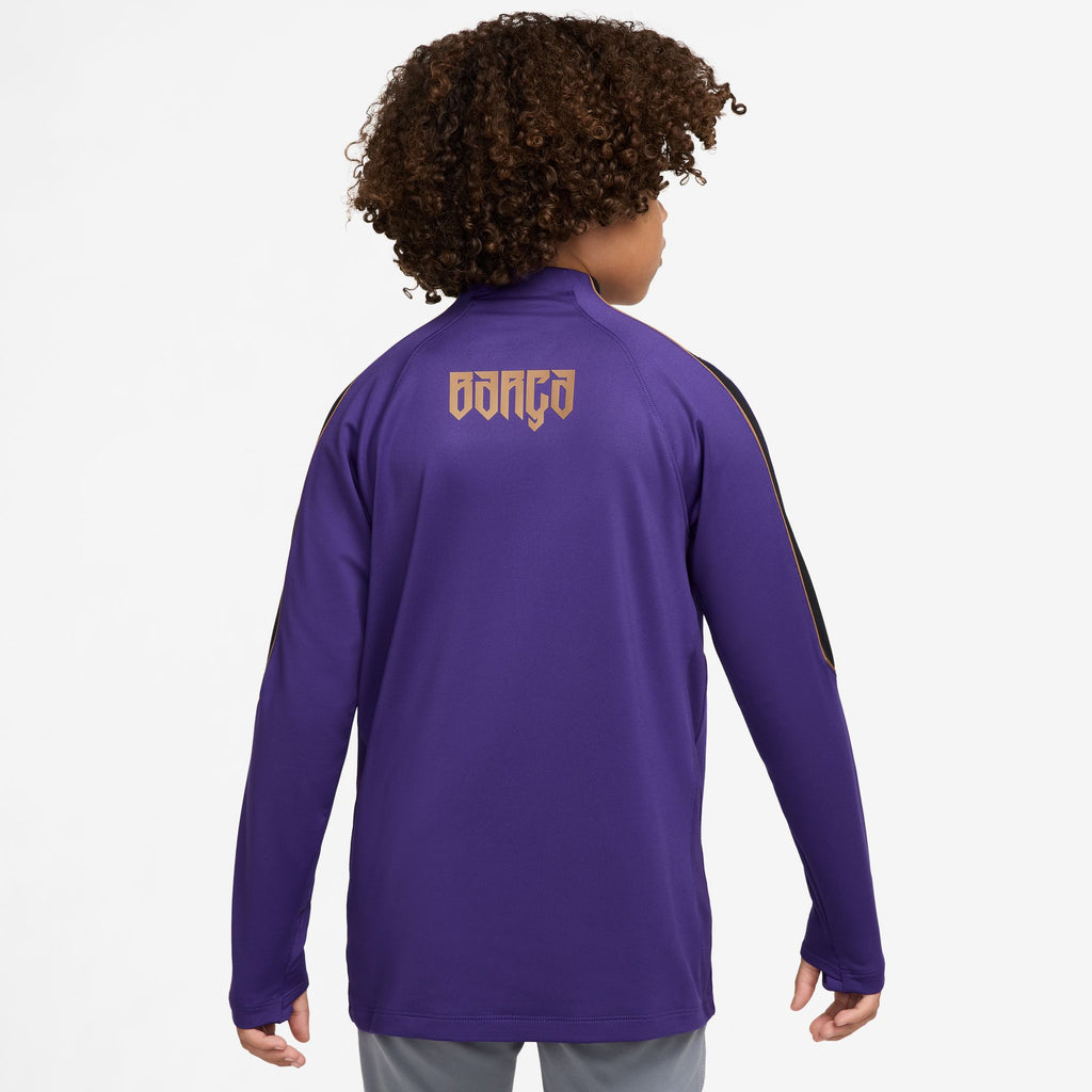 FC Barcelona Strike Away Big Kids' Kobe Dri-FIT Soccer Knit Drill Top