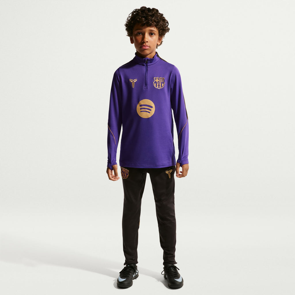 FC Barcelona Strike Away Big Kids' Kobe Dri-FIT Soccer Knit Drill Top