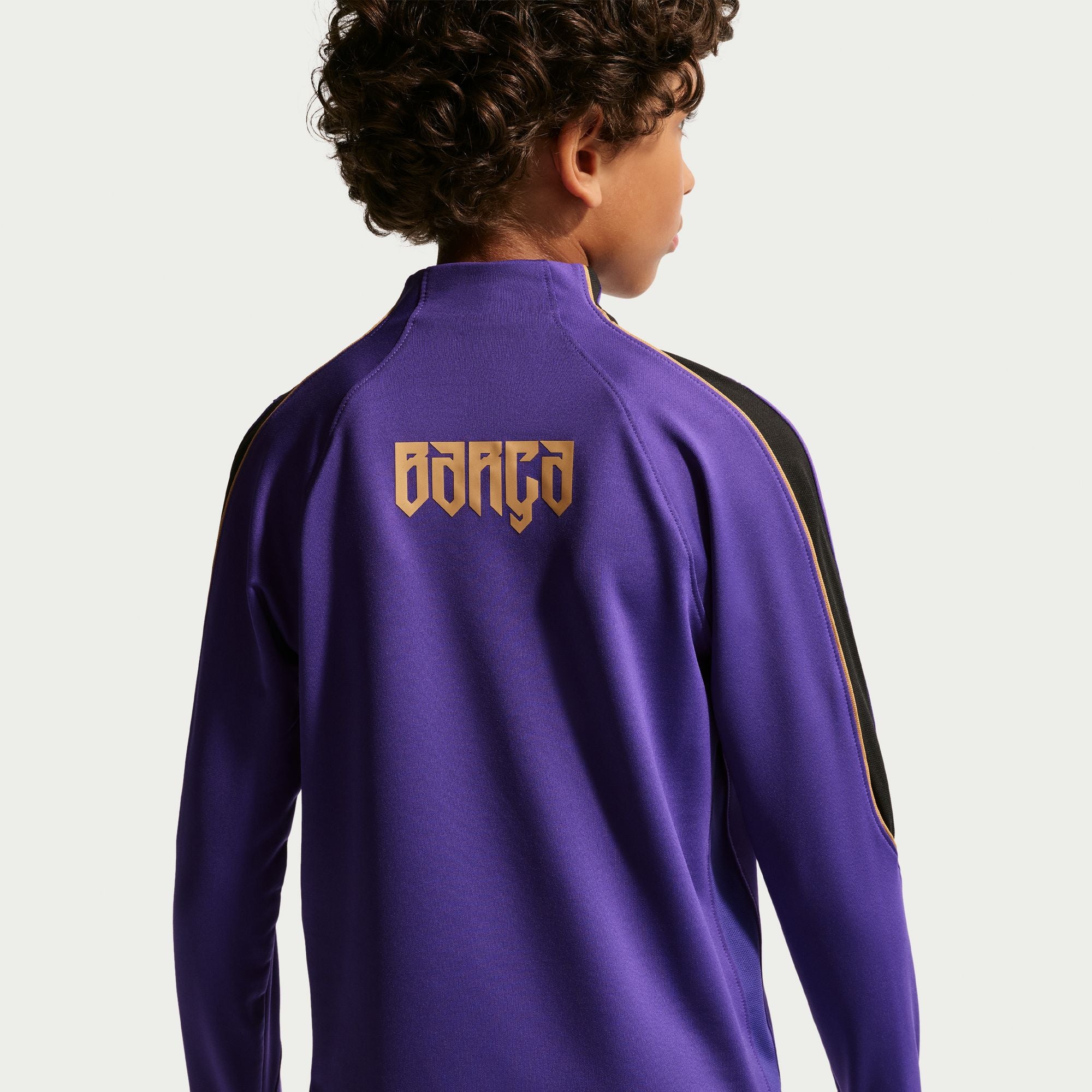 FC Barcelona Strike Away Big Kids' Kobe Dri-FIT Soccer Knit Drill Top