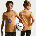 FC Barcelona Strike Away Big Kids' Kobe Dri-FIT Soccer Short-Sleeve Top