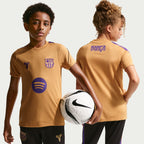 FC Barcelona Strike Away Big Kids' Kobe Dri-FIT Soccer Short-Sleeve Top