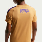 FC Barcelona Strike Away Big Kids' Kobe Dri-FIT Soccer Short-Sleeve Top