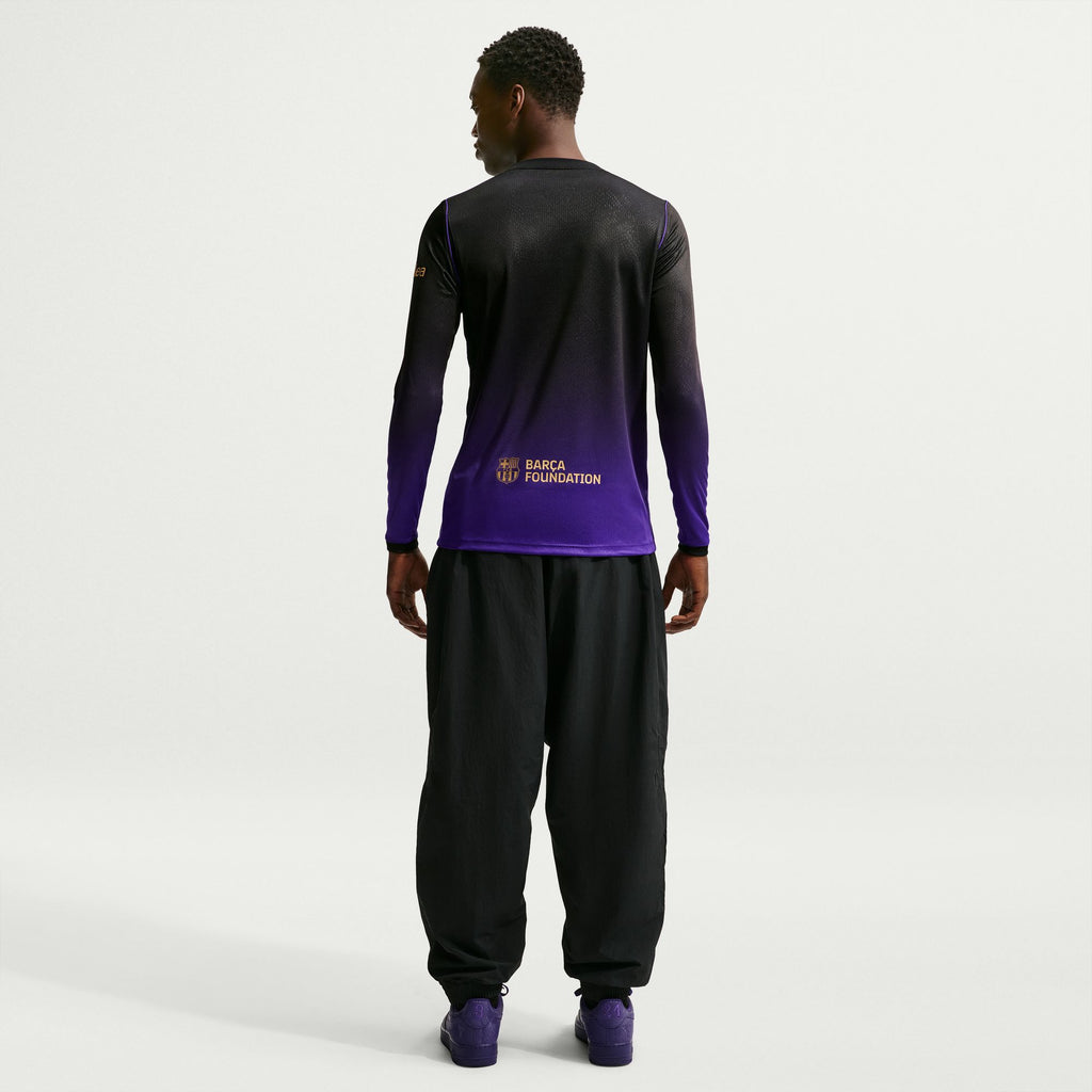 Kobe Bryant FC Barcelona 2026/27 Stadium Away Men's Kobe Dri-FIT Soccer Long-Sleeve Replica Jersey