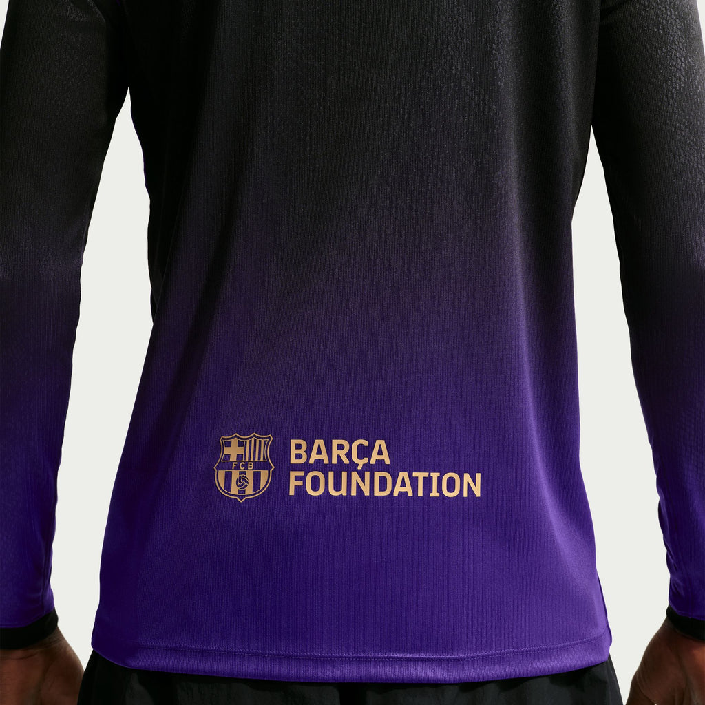 Kobe Bryant FC Barcelona 2026/27 Stadium Away Men's Kobe Dri-FIT Soccer Long-Sleeve Replica Jersey