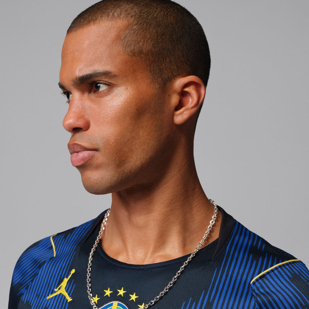 Brazil 2026 Stadium Away Men's Jordan Dri-FIT Soccer Replica Jersey