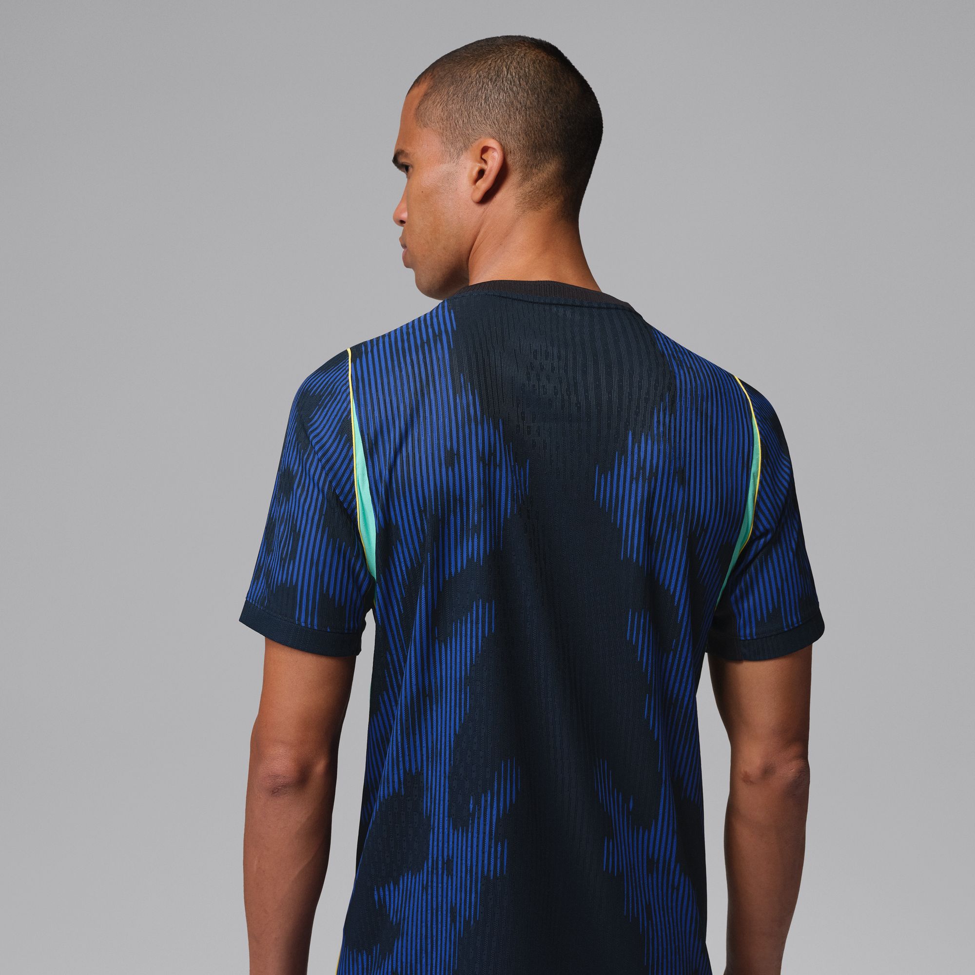 Brazil 2026 Match Away Men's Jordan Aero-FIT Soccer Authentic