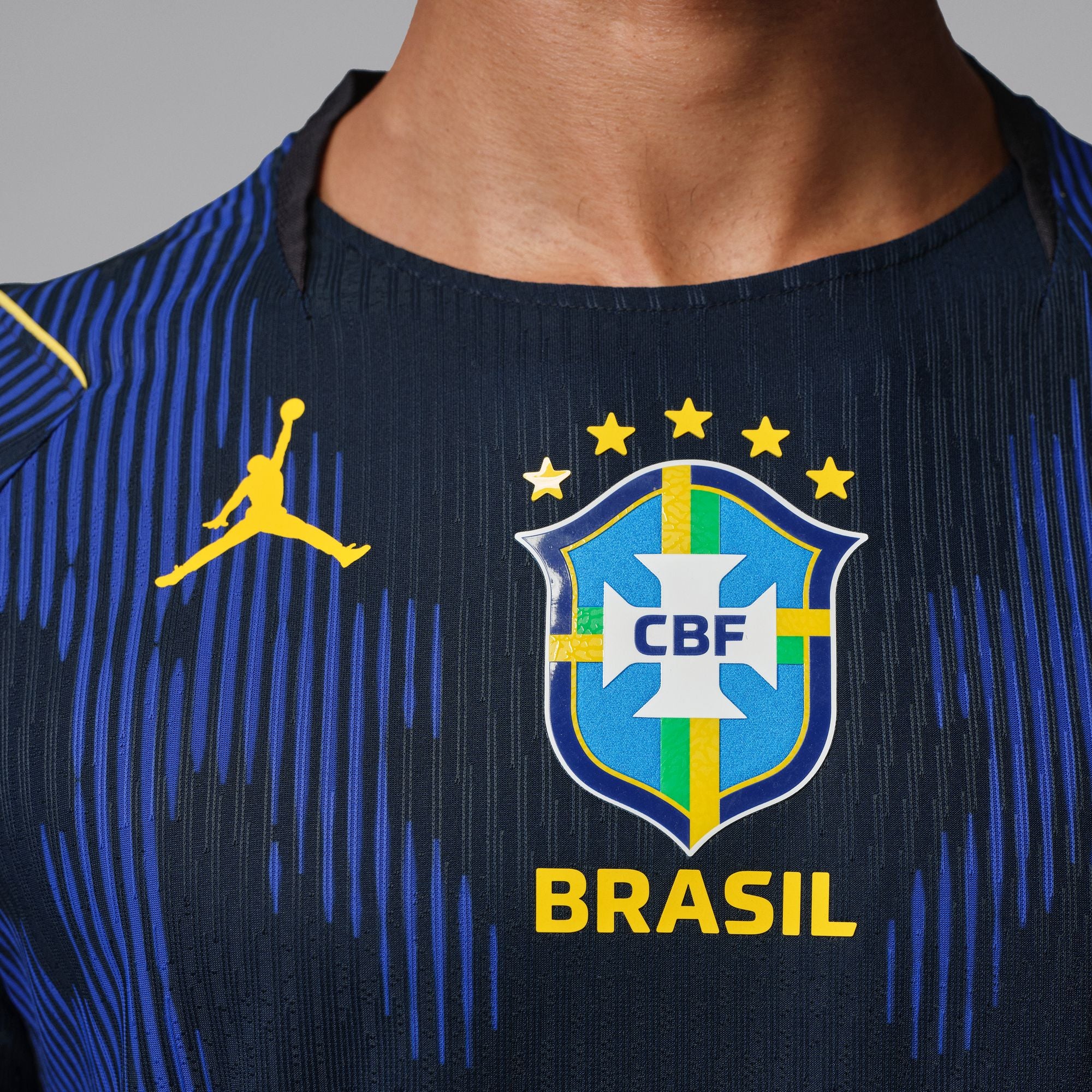 Brazil 2026 Match Away Men's Jordan Aero-FIT Soccer Authentic