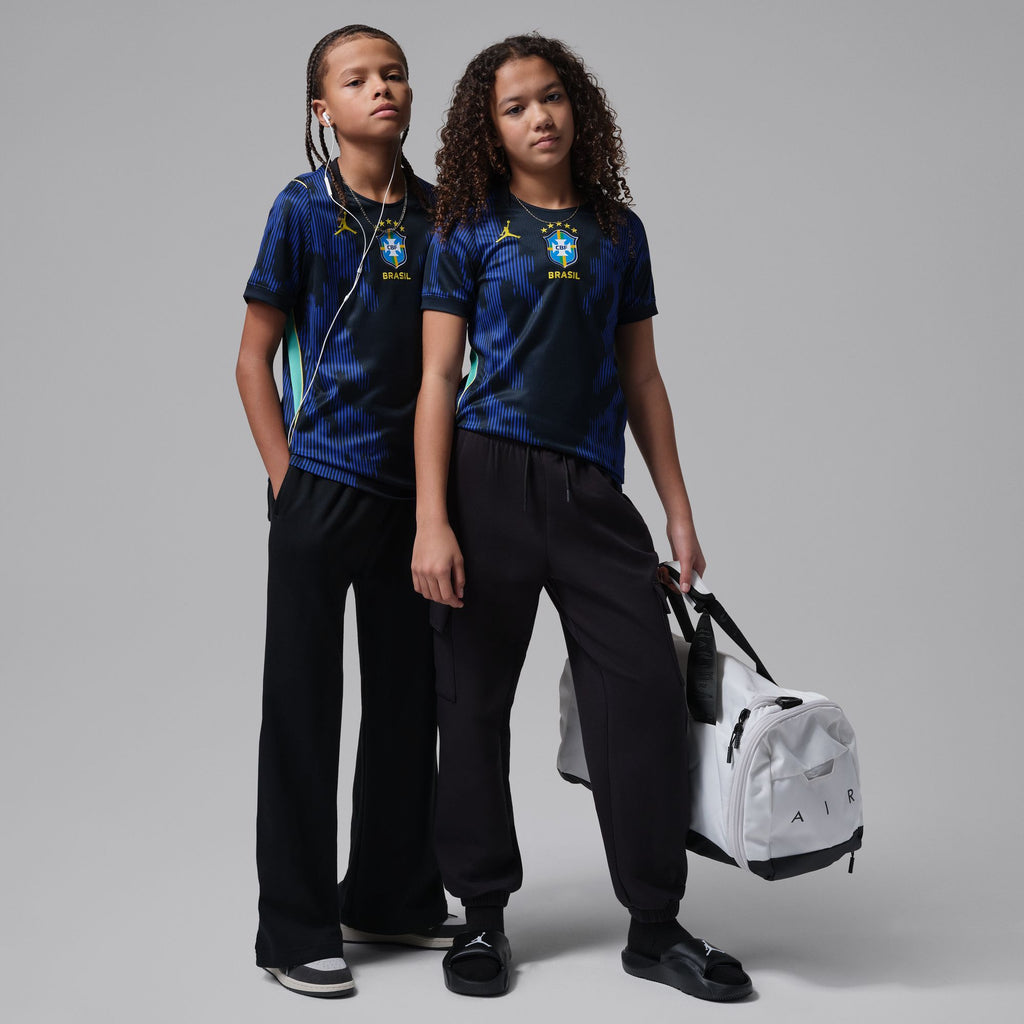 Brazil 2026 Stadium Away Big Kids' Nike Dri-FIT Soccer Replica Jersey