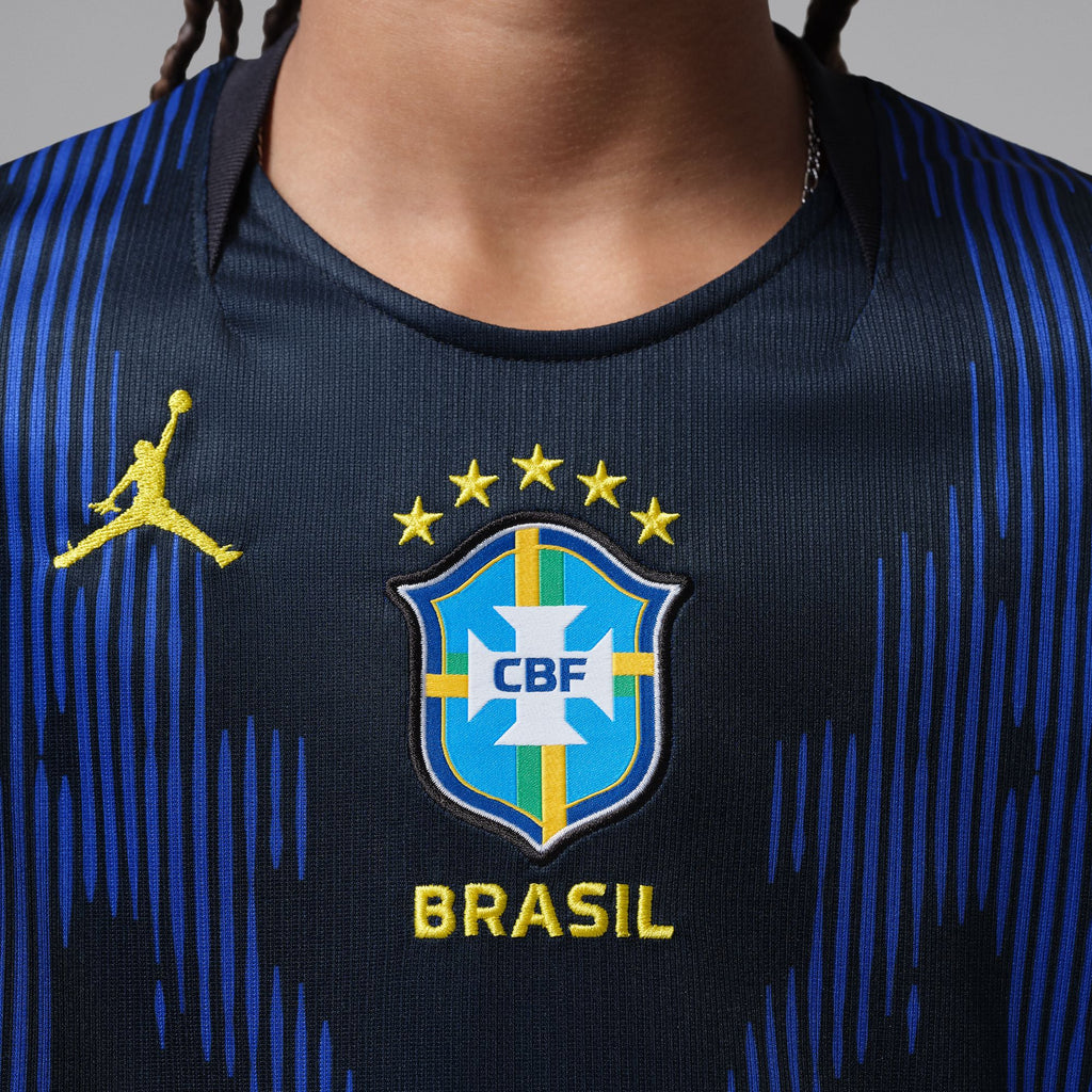 Brazil 2026 Stadium Away Big Kids' Nike Dri-FIT Soccer Replica Jersey
