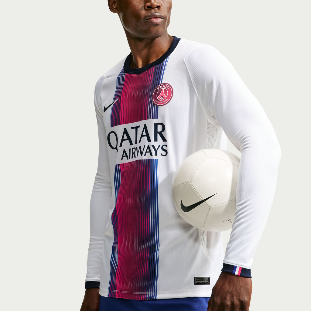 Paris Saint-Germain 2026/27 Stadium Away Men's Nike Dri-FIT Long-Sleeve Soccer Replica Jersey