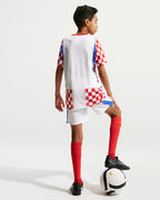 Croatia 2026 Stadium Home Older Kids' Nike Dri-FIT Soccer Replica Jersey