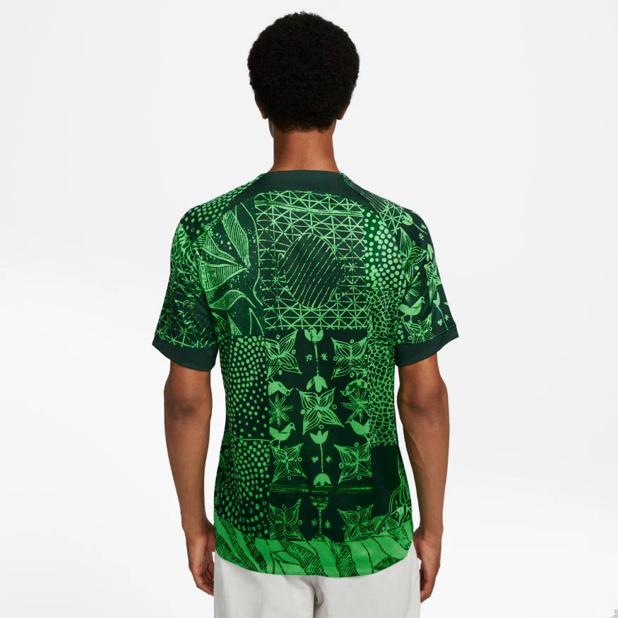Nigeria 2022 Stadium Home Men's Nike Dri-FIT Soccer Replica Jersey