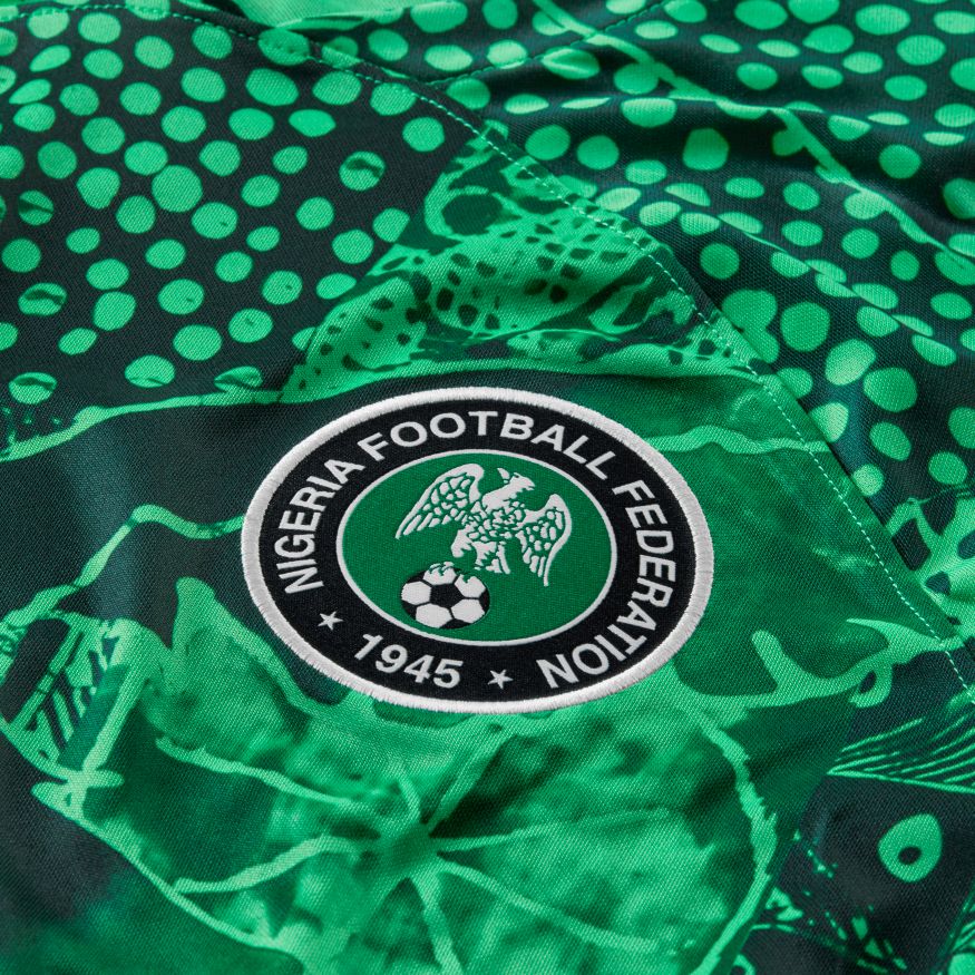 Nigeria 2022 Stadium Home Men's Nike Dri-FIT Soccer Replica Jersey