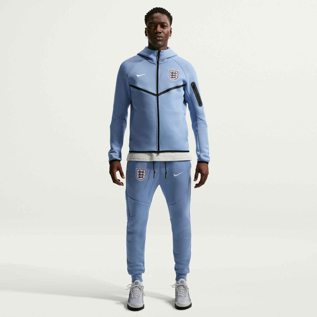 England Tech Fleece Windrunner Men's Nike Soccer Full-Zip Hoodie