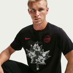 Canada Nike Fanwear Collection Men's Soccer Cotton Short-Sleeve T-Shirt