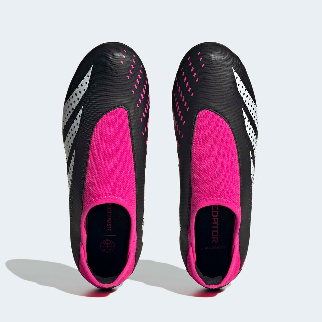 adidas Predator Accuracy.3 Laceless Firm Ground Boots Kids