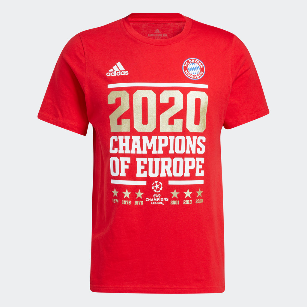 adidas FC Bayern 2020 Champions of Europe T-Shirt