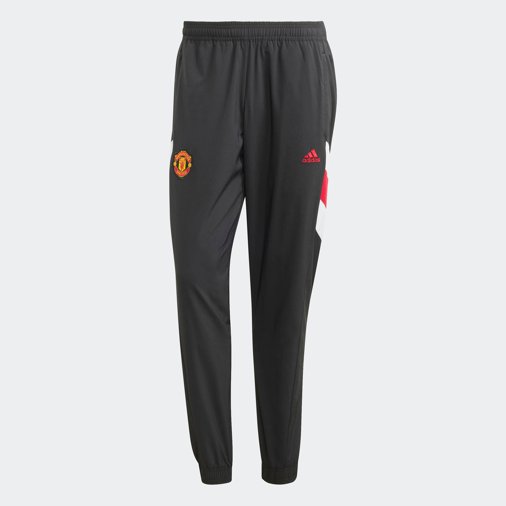 adidas Manchester United Icon Woven Tracksuit Bottoms