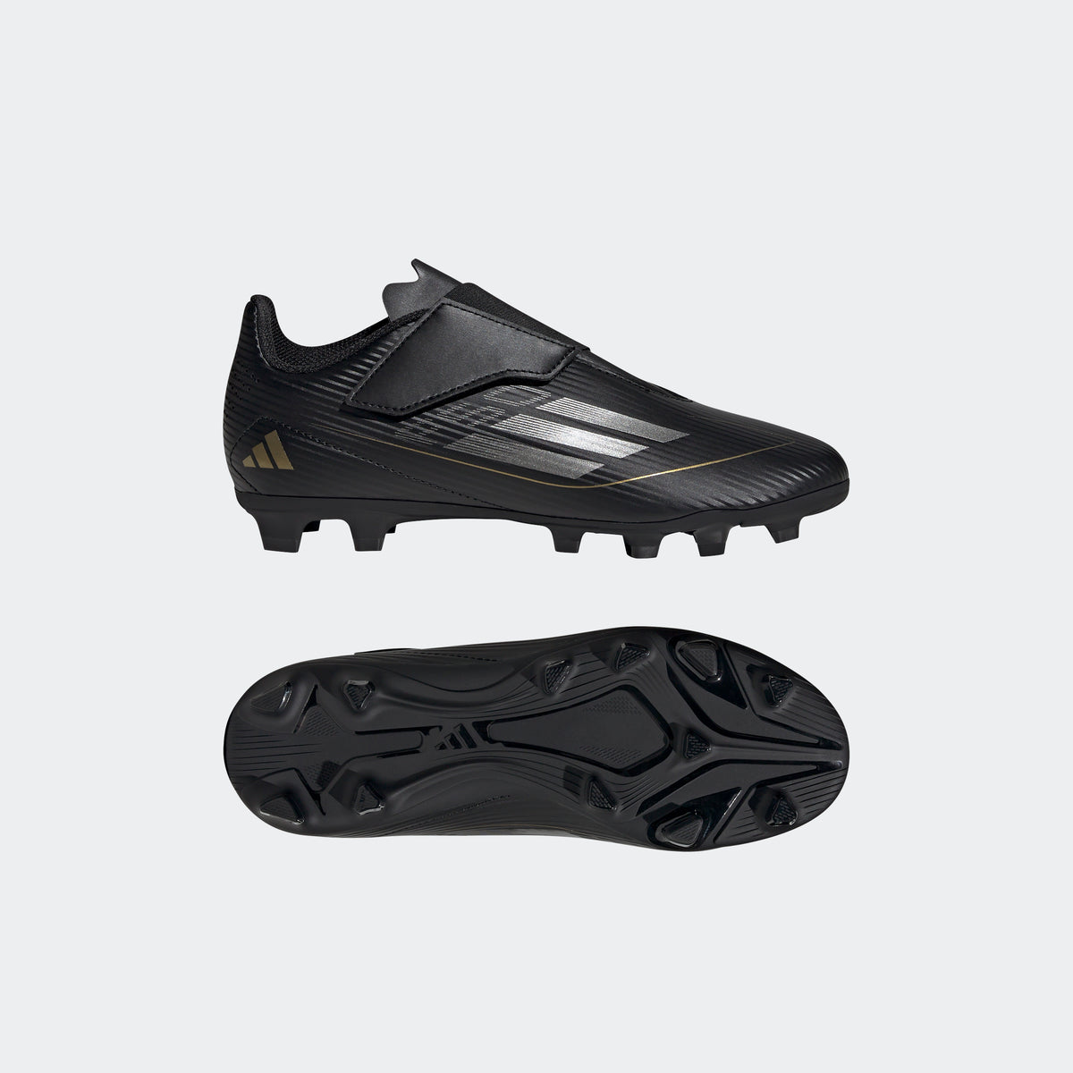 adidas F50 Club Hook-and-Loop Flexible-Ground Boots Kids