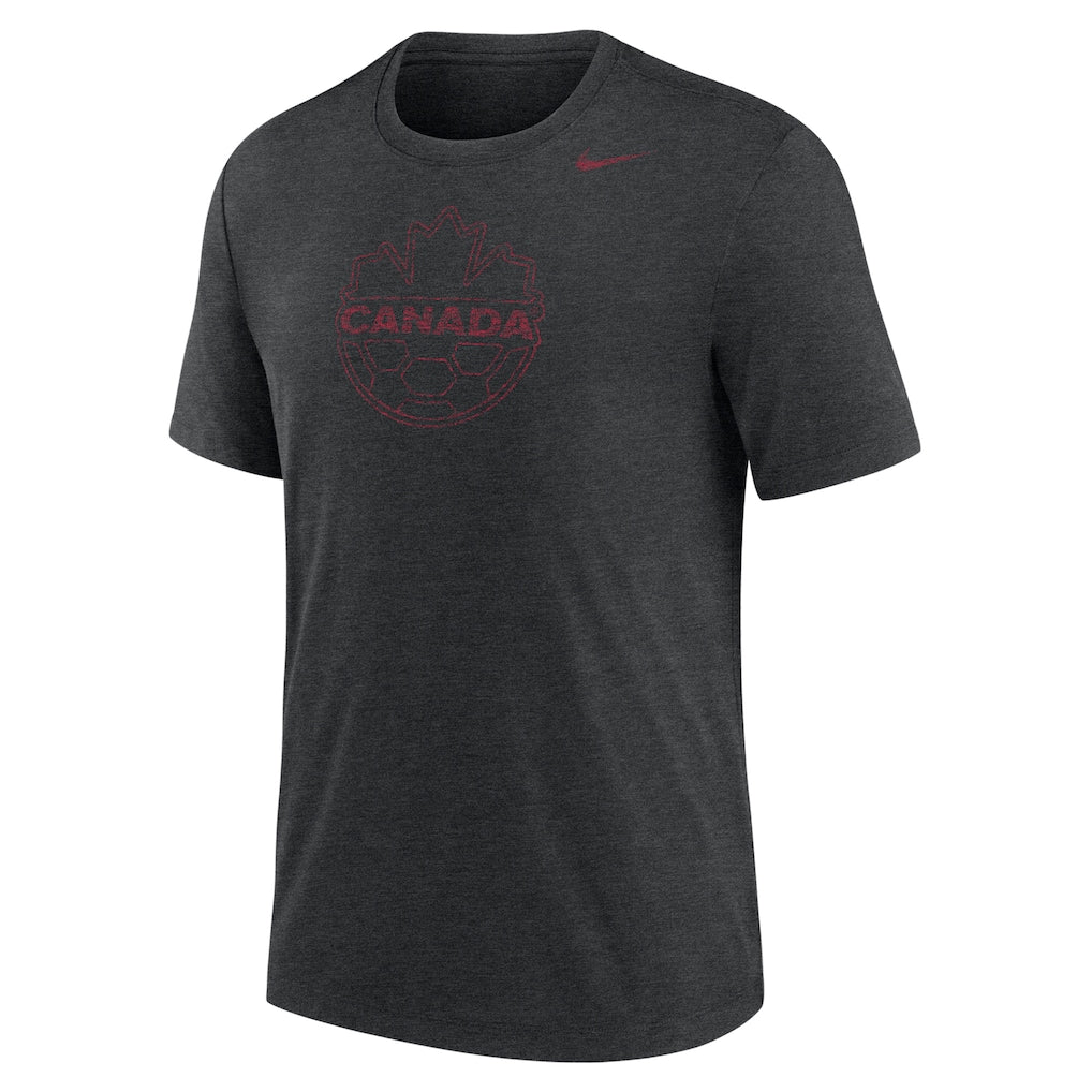 Canada Core Men's Nike Tri-Blend Short-Sleeve Soccer Tee