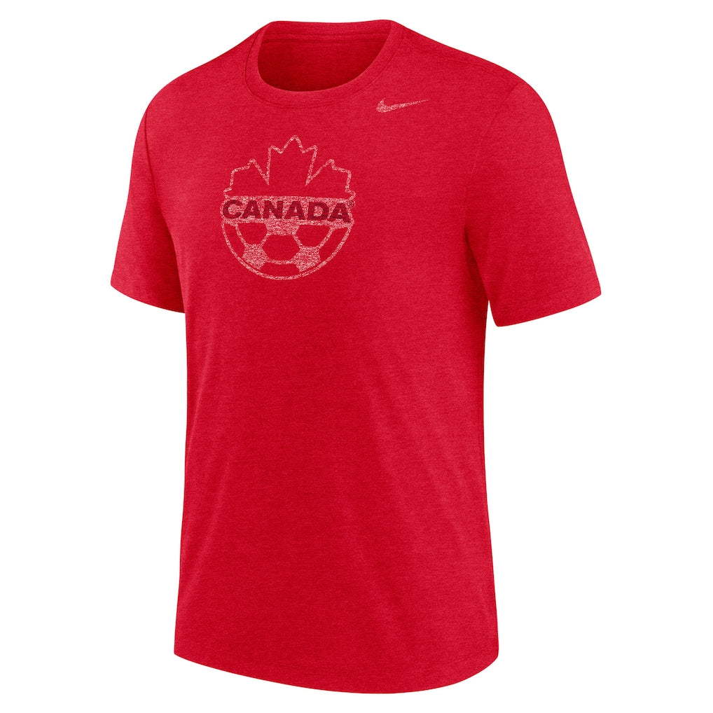 Canada Core Men's Nike Tri-Blend Short-Sleeve Soccer Tee
