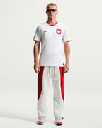 Poland 2026 Stadium Home Men's Nike Dri-FIT Soccer Replica Jersey