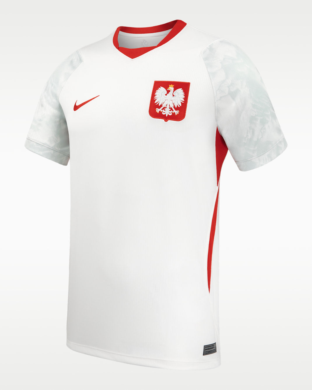 Poland 2026 Stadium Home Men's Nike Dri-FIT Soccer Replica Jersey