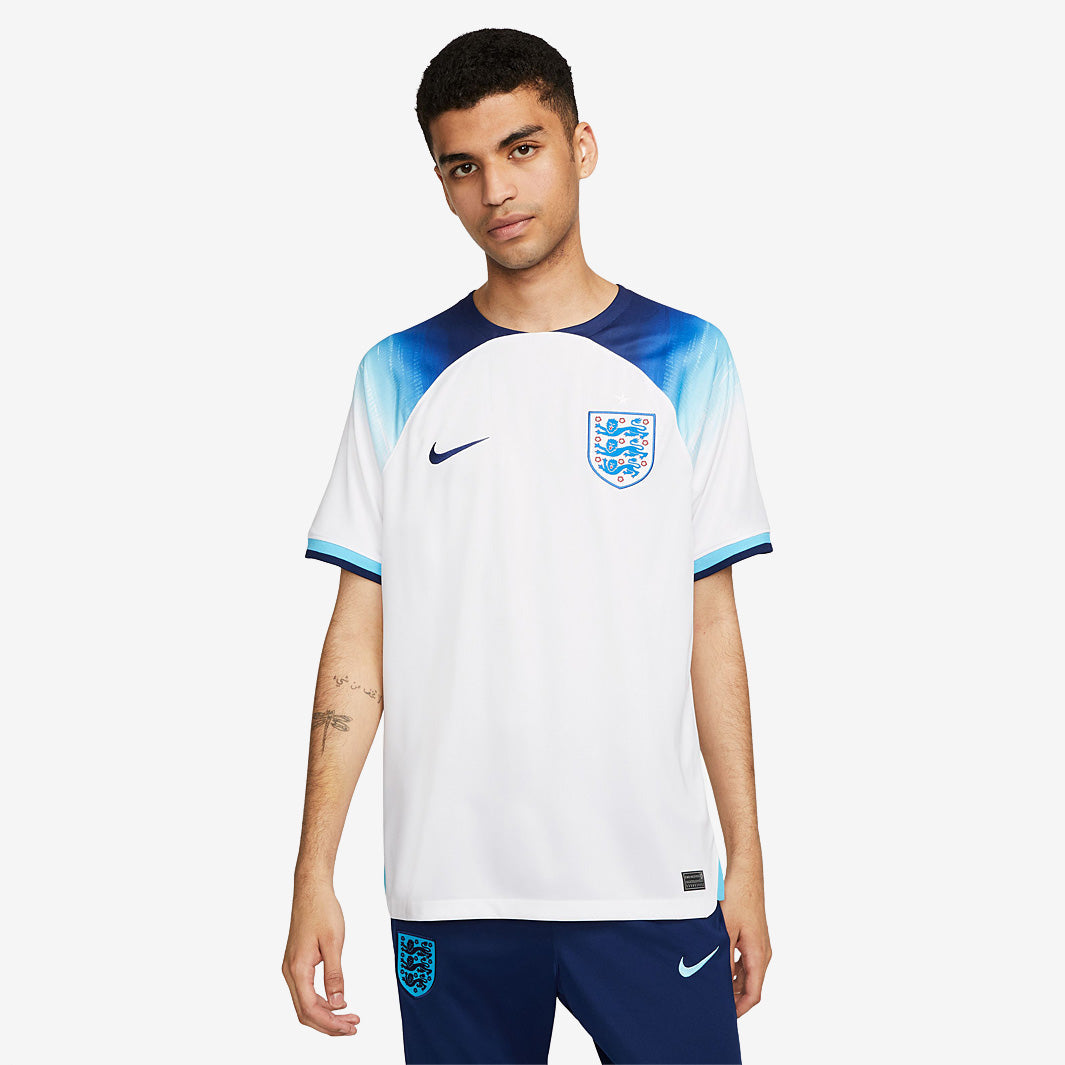 England 2022/23 Stadium Home Men's Nike Dri-FIT Soccer Replica Jersey
