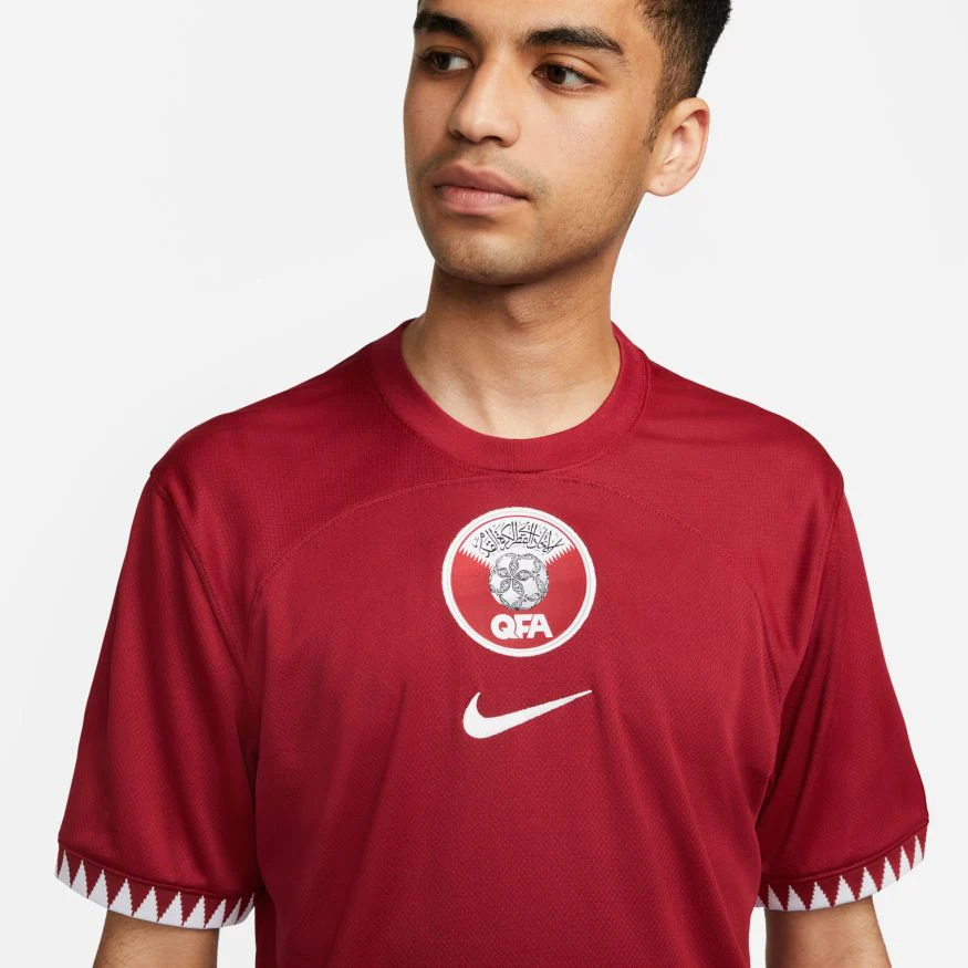 Qatar 2022 Stadium Home Men's Nike Dri-FIT Soccer Replica Jersey