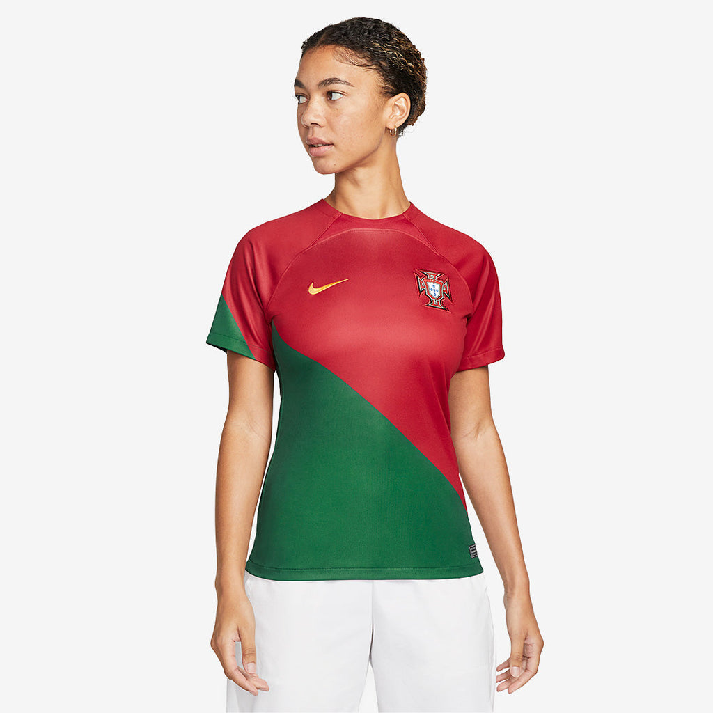 Portugal 2022 Stadium Home Women's Nike Dri-FIT Soccer Replica Jersey