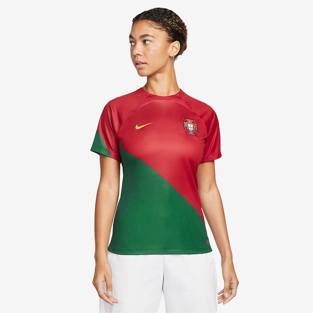 Portugal 2022 Stadium Home Women's Nike Dri-FIT Soccer Replica Jersey