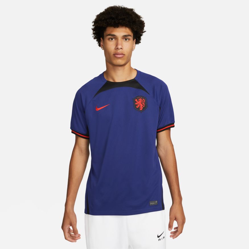 Netherlands 2022/23 Stadium Away Men's Nike Dri-FIT Soccer Replica Jersey