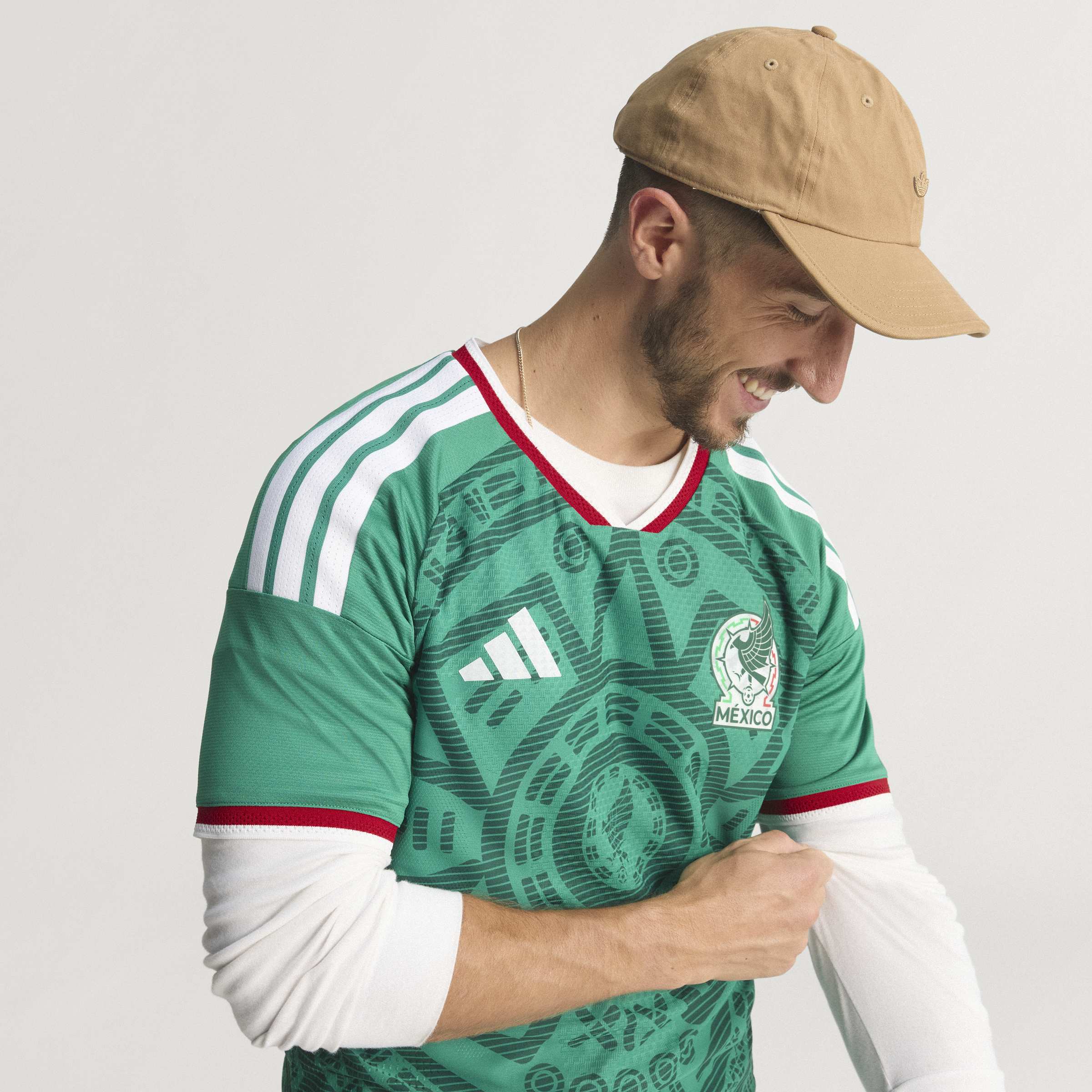 adidas Mexico 26 Home Authentic Jersey