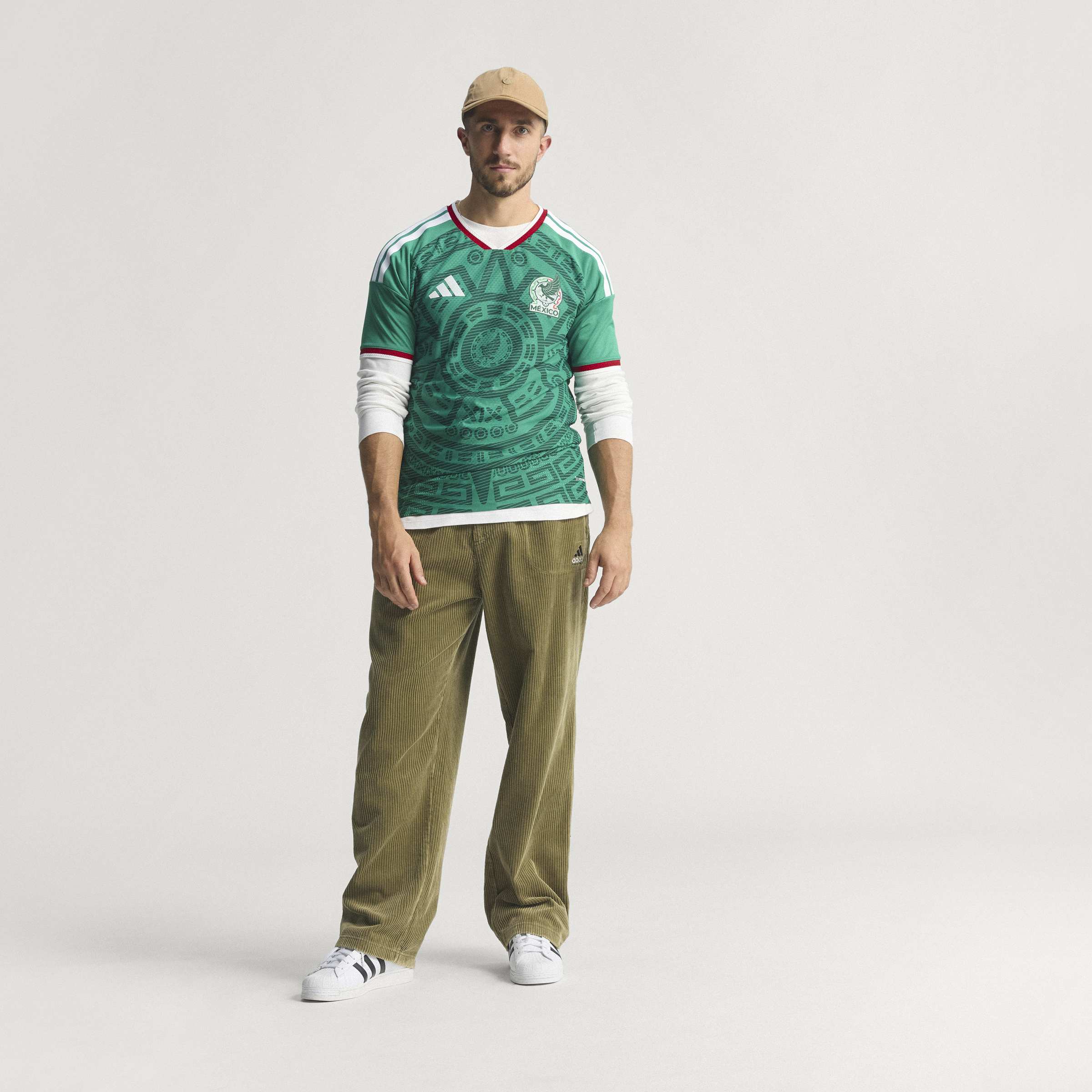 adidas Mexico 26 Home Authentic Jersey