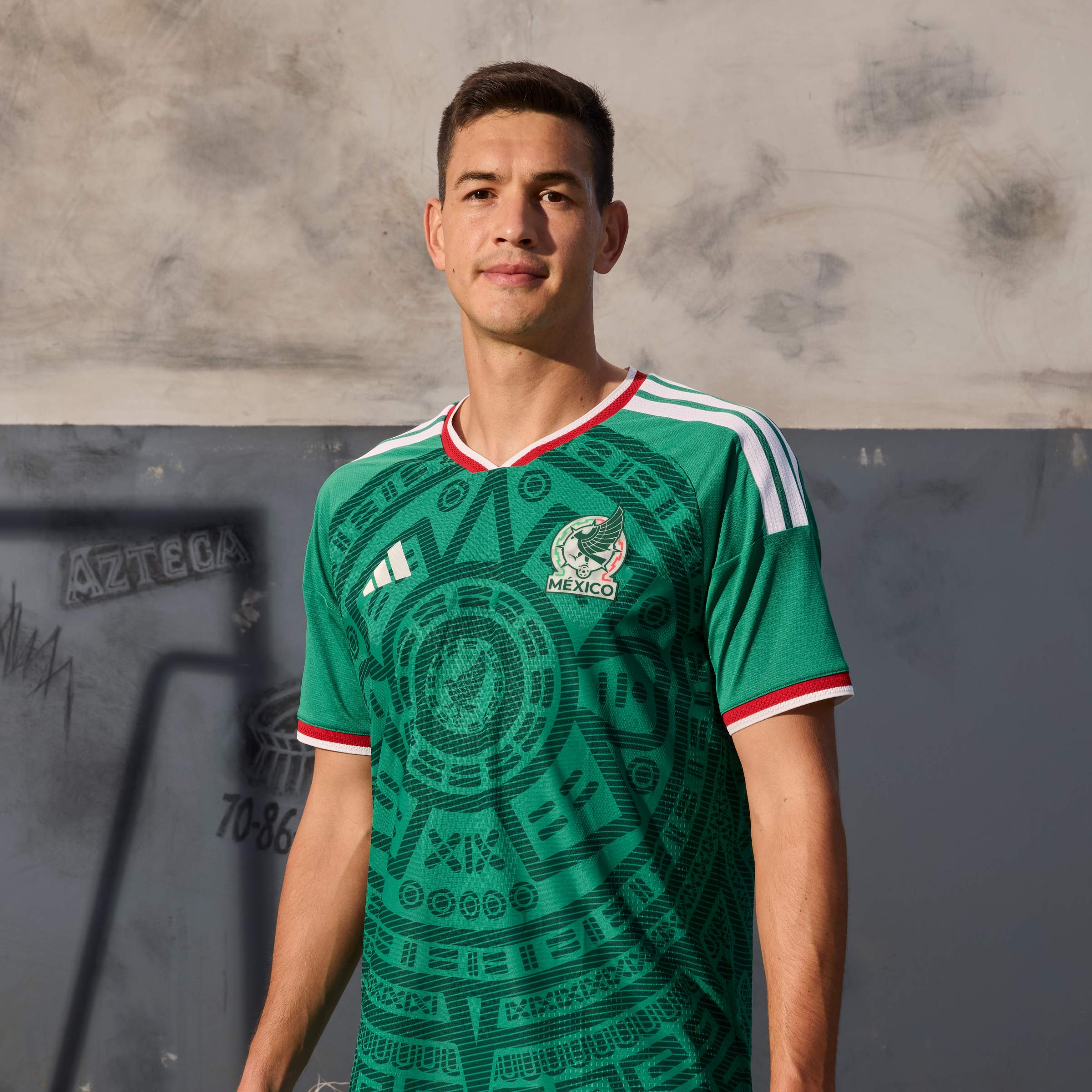 adidas Mexico 26 Home Authentic Jersey