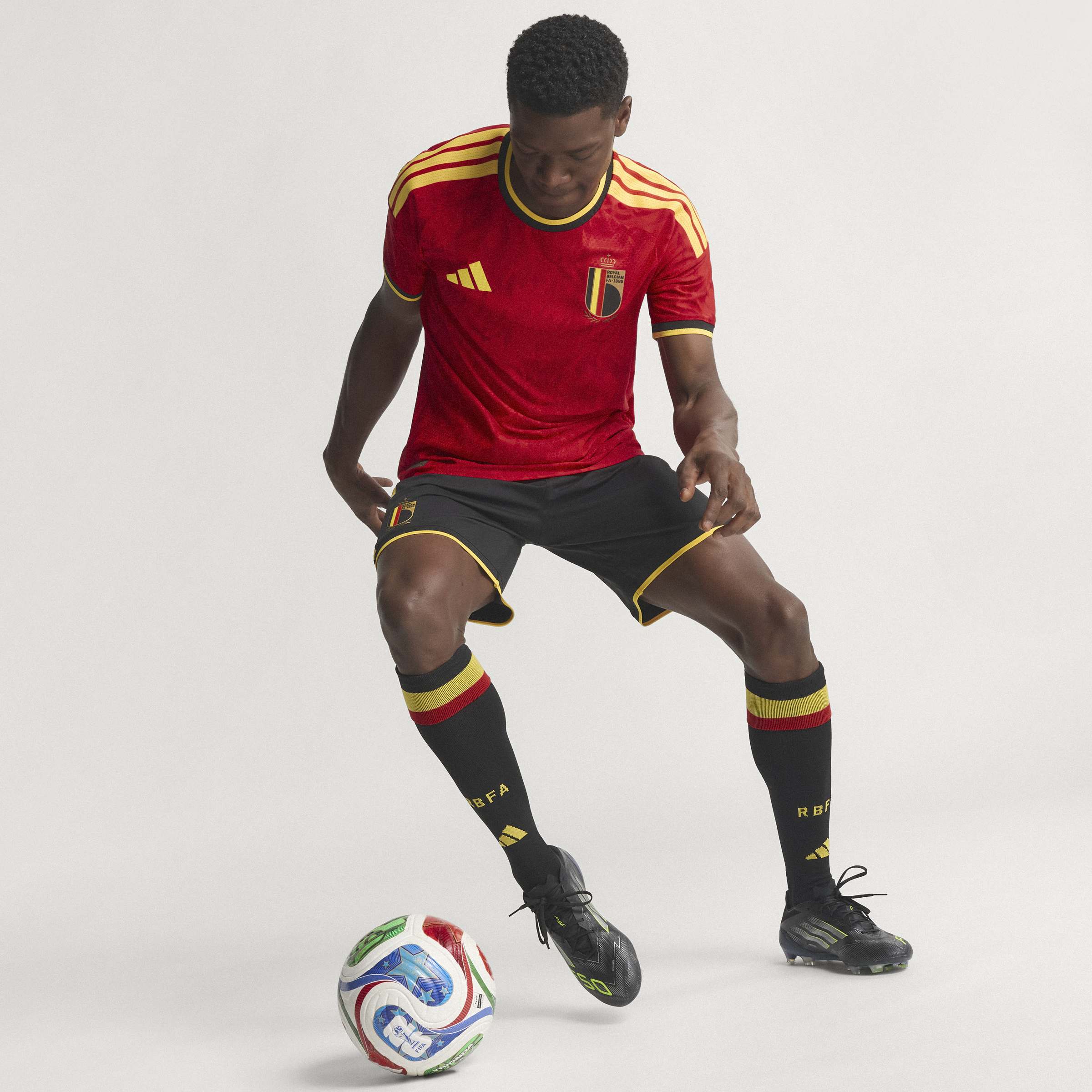 adidas Belgium 26 Home Authentic Jersey