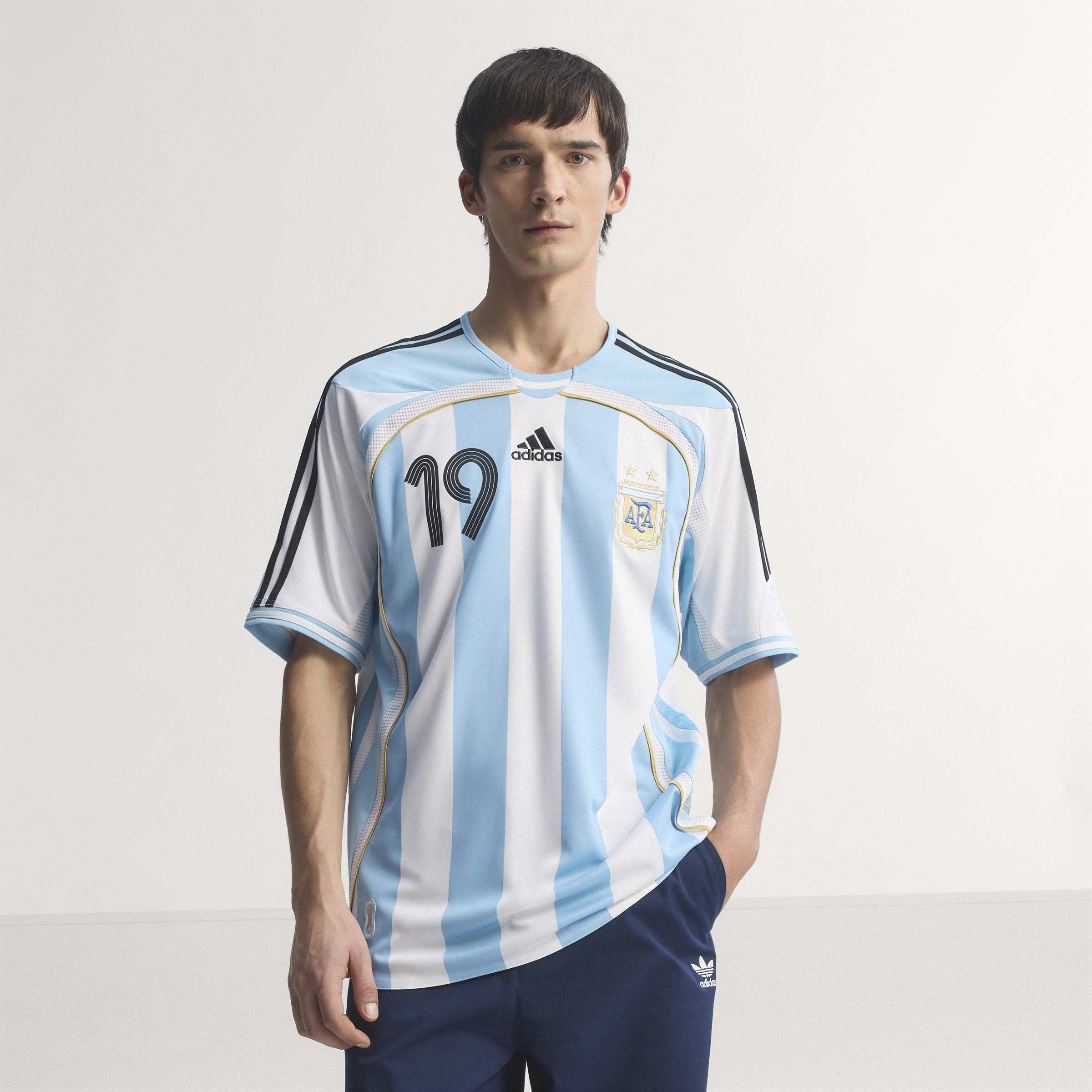 adidas Argentina Home Jersey 2006 Messi