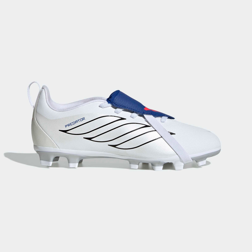 adidas Predator Club Fold-Over Tongue Elastic Laces Firm Ground/Multi Ground Soccer Cleats Kids