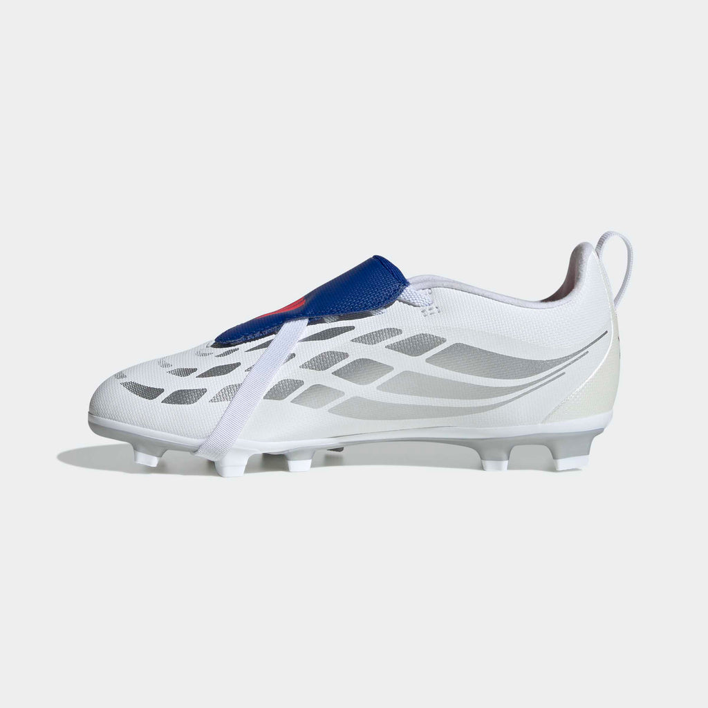 adidas Predator Club Fold-Over Tongue Elastic Laces Firm Ground/Multi Ground Soccer Cleats Kids