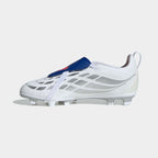 adidas Predator Club Fold-Over Tongue Elastic Laces Firm Ground/Multi Ground Soccer Cleats Kids