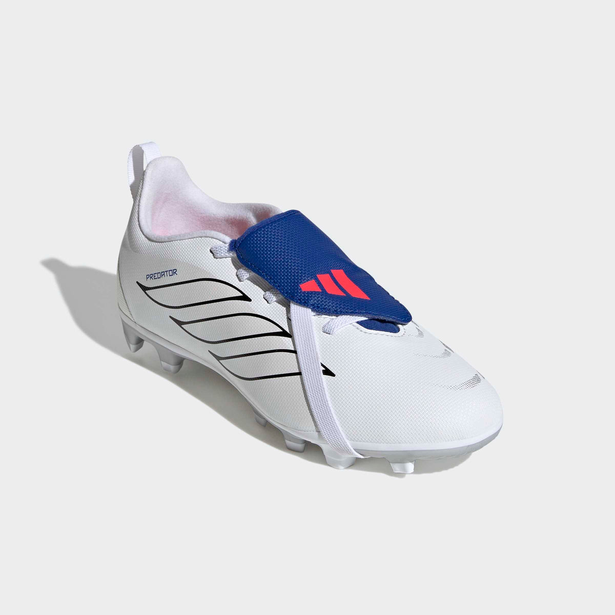adidas Predator Club Fold-Over Tongue Elastic Laces Firm Ground/Multi Ground Soccer Cleats Kids
