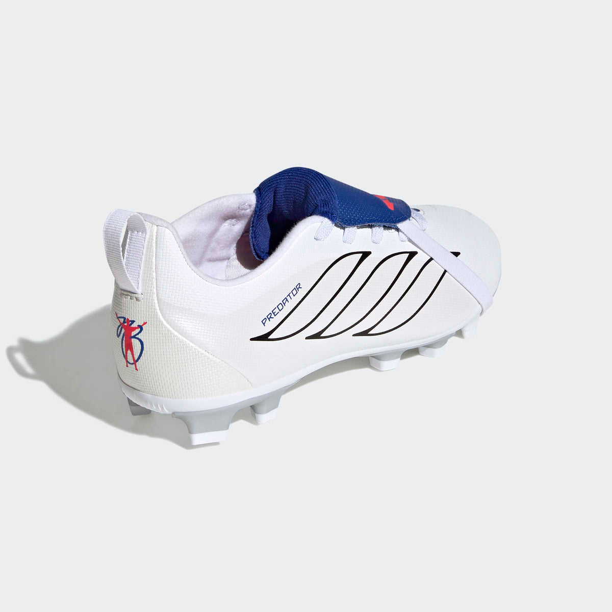 adidas Predator Club Fold-Over Tongue Elastic Laces Firm Ground/Multi Ground Soccer Cleats Kids
