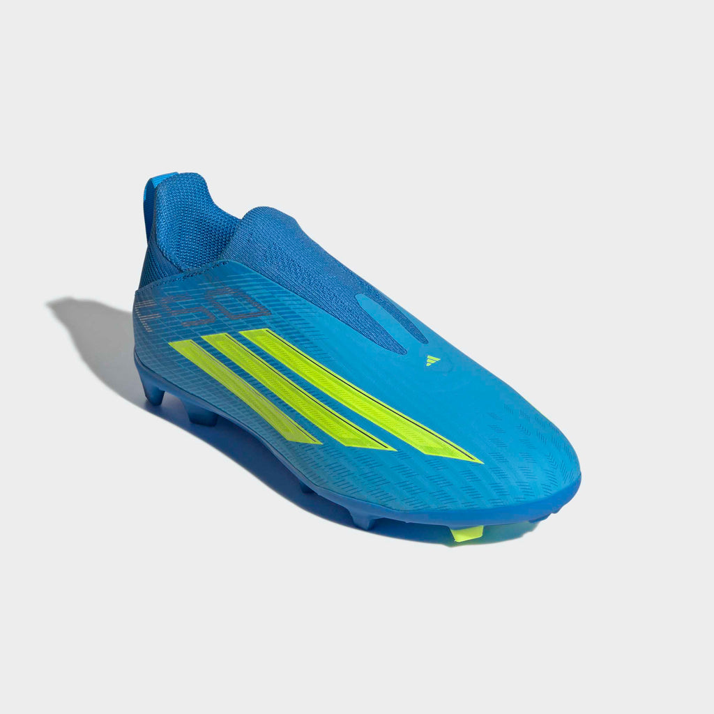 adidas F50 LEAGUE Laceless Firm Ground / Multi Ground Football Boots Kids