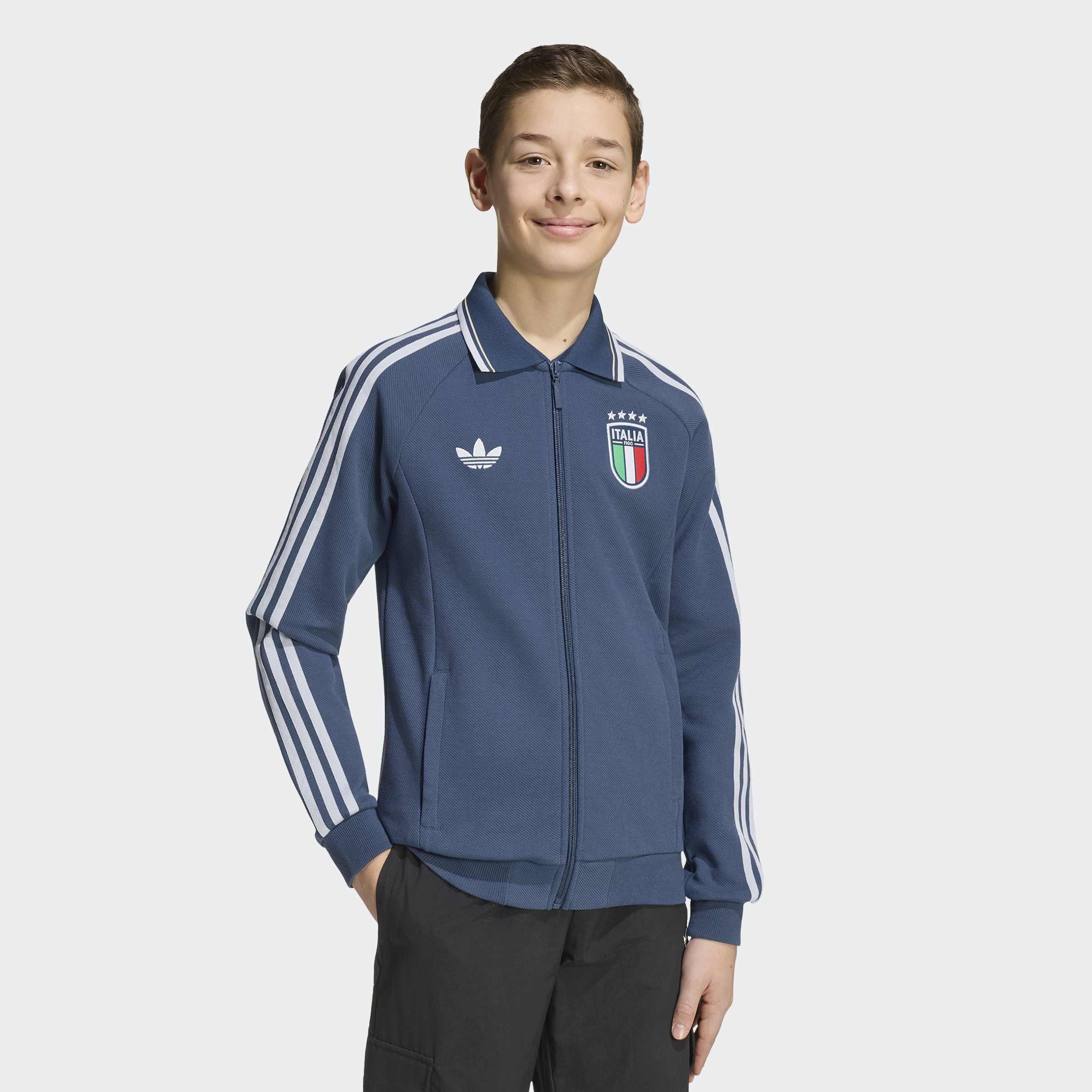 adidas Italy Away Anthem Jacket Kids