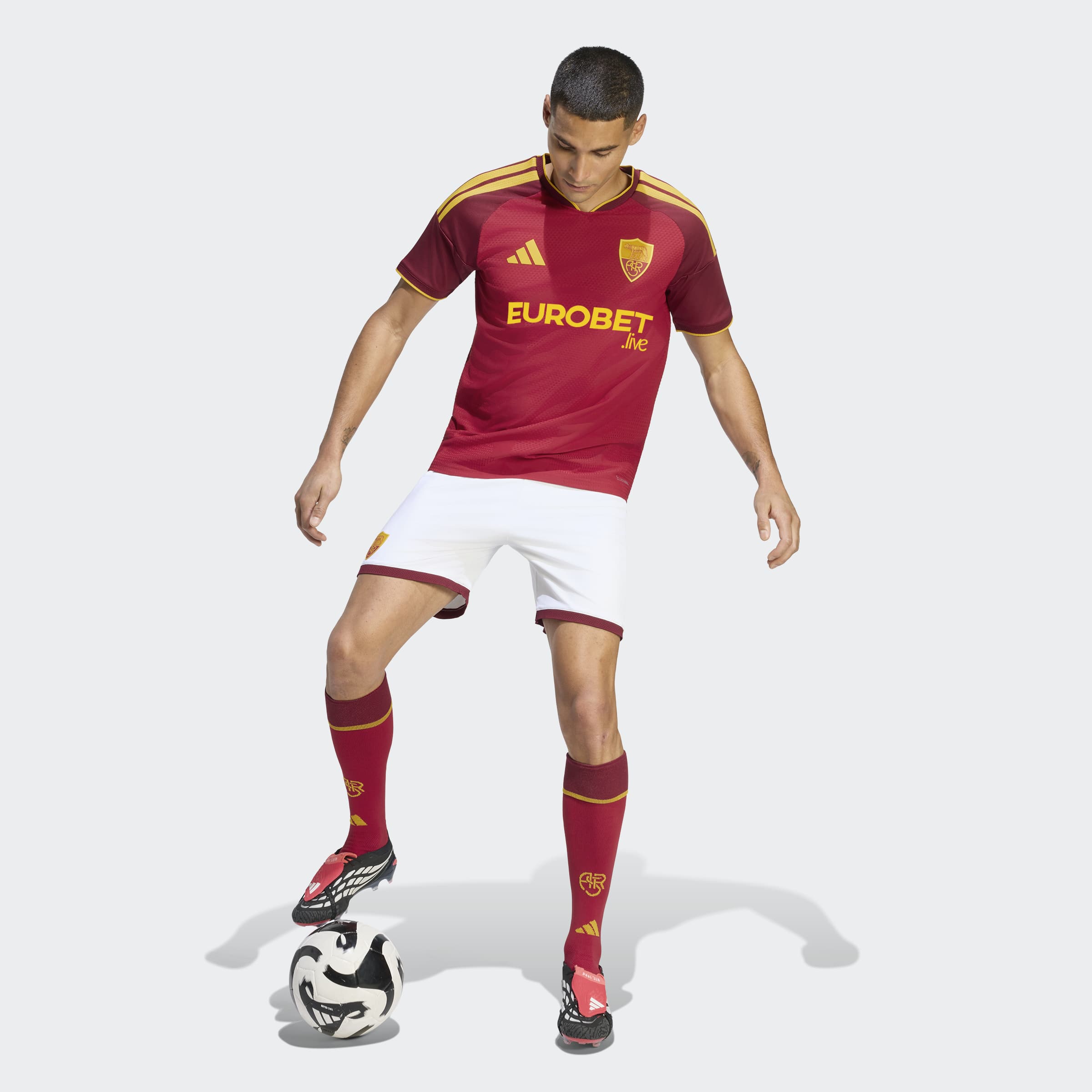 adidas AS Roma 26/27 Home Authentic Jersey